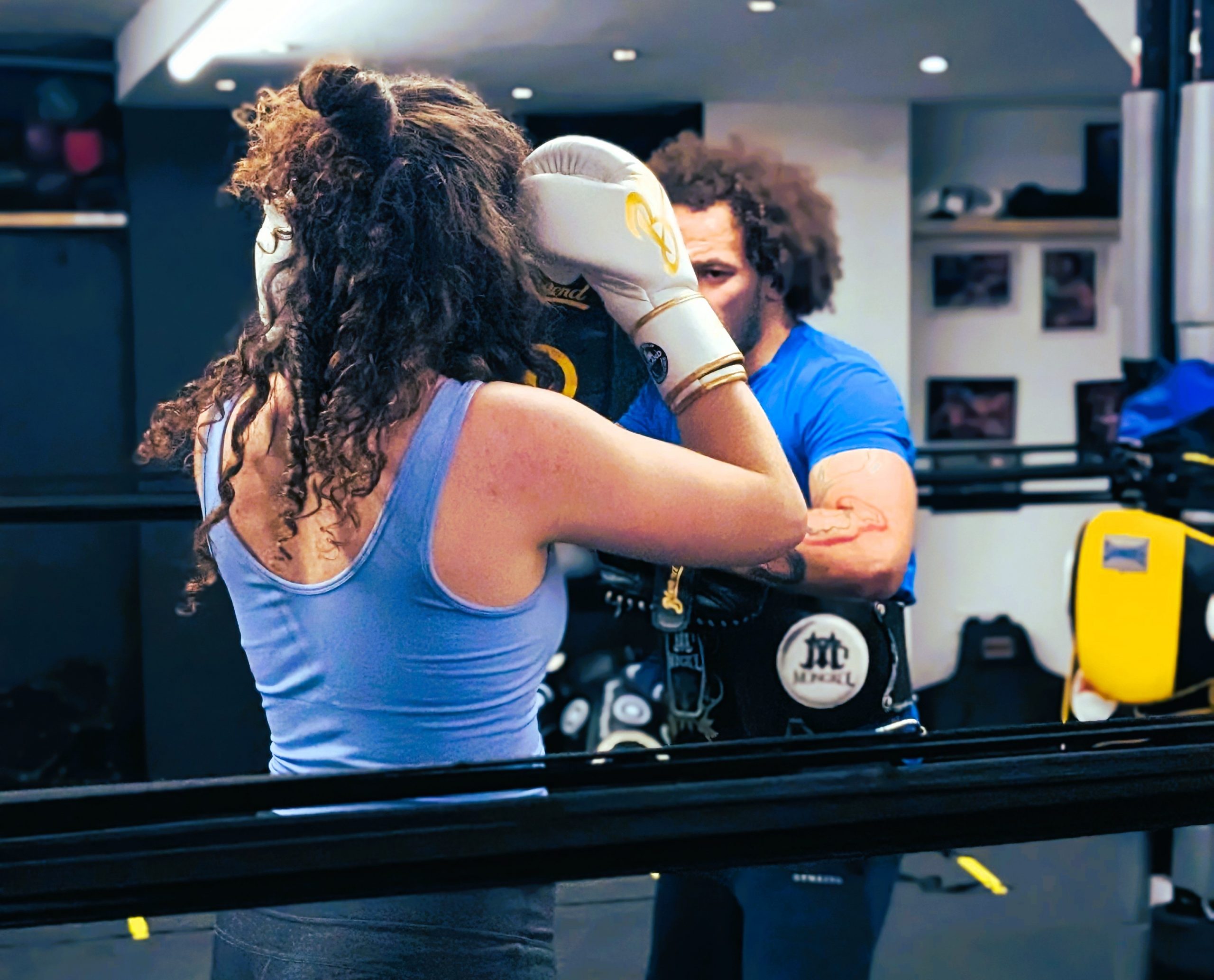 Women's Muay Thai class