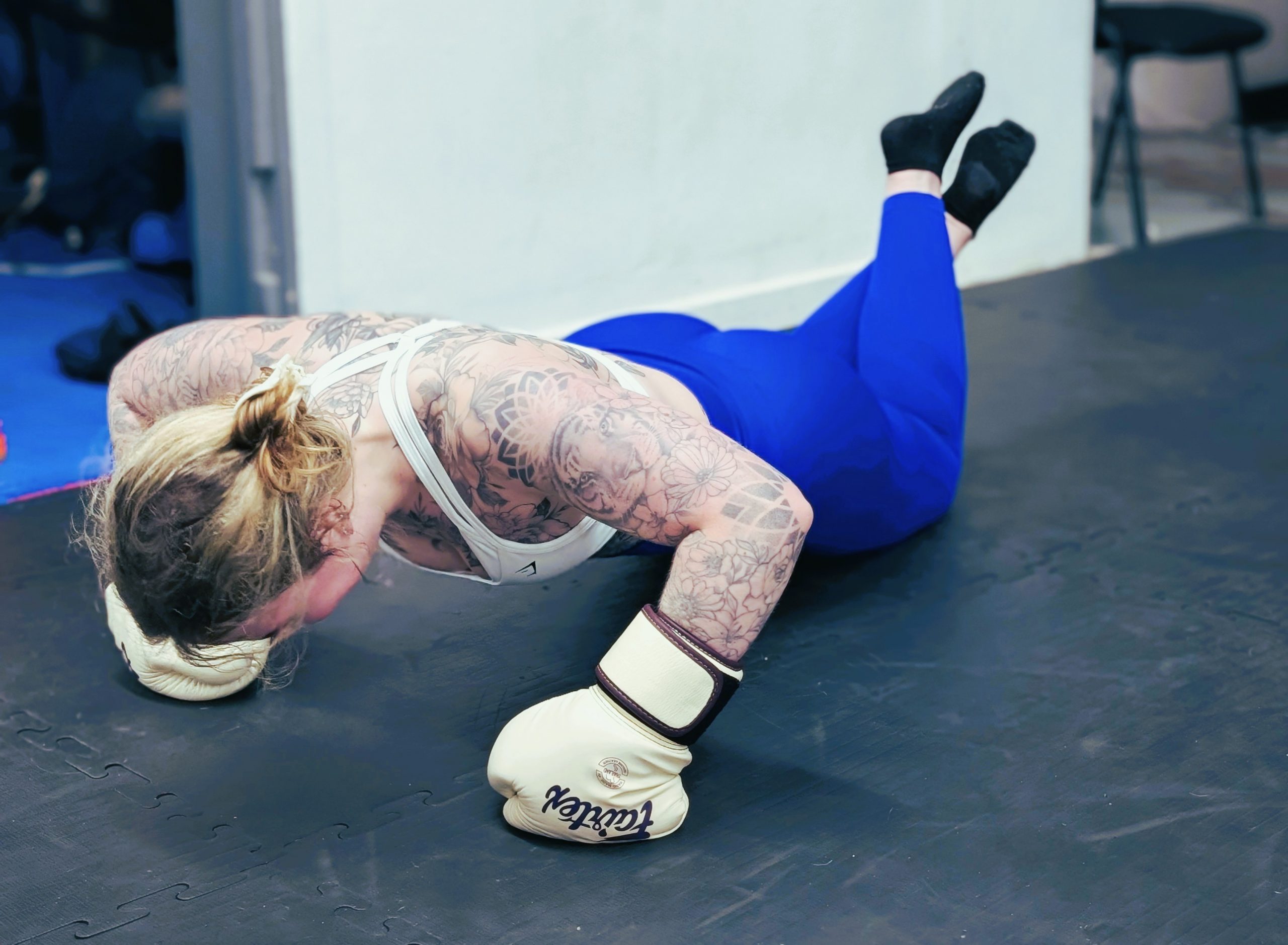 Women's Muay Thai class